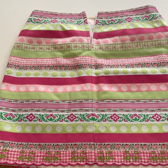 Vintage Lilly Pulitzer ribbon skirt size 10 - Picture 2 of 4